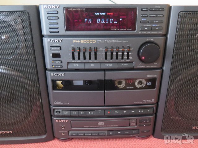 SONY FH-B55CD LIMITED EDITION ,Sony HCD-H55,дистанционно, снимка 3 - Радиокасетофони, транзистори - 41001567
