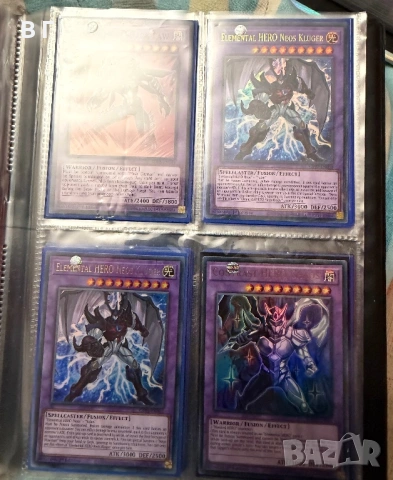 Оригинални югио elemental hero карти , оригинални yugioh карти elemental hero , Yugioh GX E Hero, снимка 3 - Колекции - 53372753