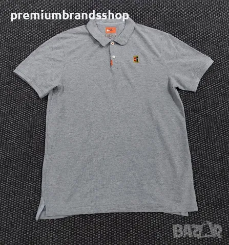 Nike тениска с яка M размер 