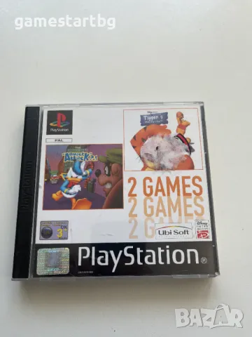 Tiggers Honey Hunt and Quack Attack Double Pack за PS1, снимка 1 - Игри за PlayStation - 49347567