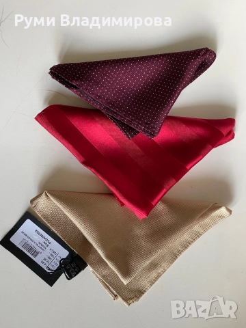 Кърпичка за сако от 100 % коприна, снимка 2 - Сака - 52503676