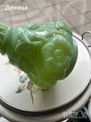 Започваме с нещо изключително🥰  Невероятна на живо, безкрайно красива, страхотен цвят, форма, релеф, снимка 9 - Вази - 53027686