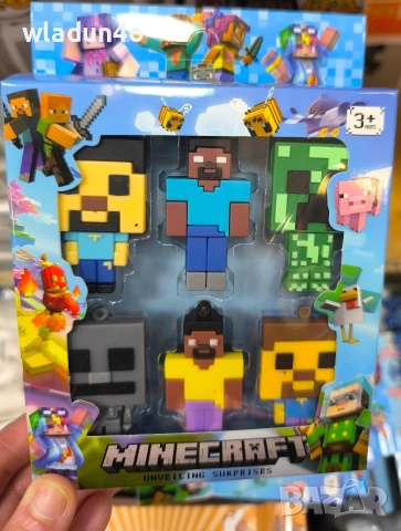 Ключодържатели и фигирки Minecraft-6лв15лв, снимка 2 - Фигурки - 41977787