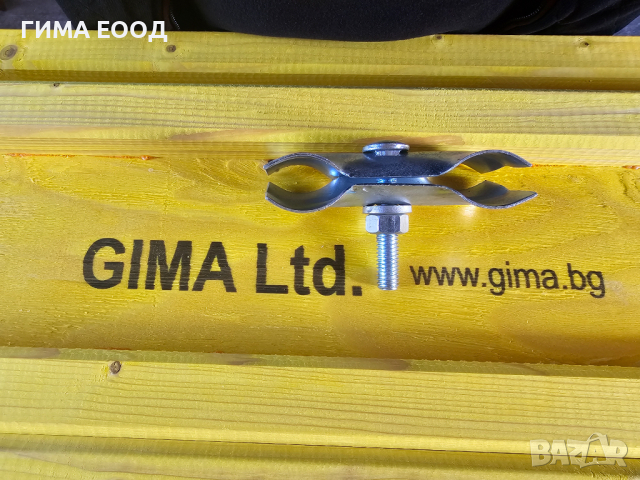 Скоби за строителни огради