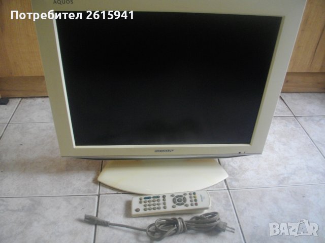 Японски Шарп-LCD Телевизор-За Части/За Ремонт-20 Инча-SHARP AQUOS LC20S5E-С Оригинално Дистанционно, снимка 2 - Телевизори - 41687212