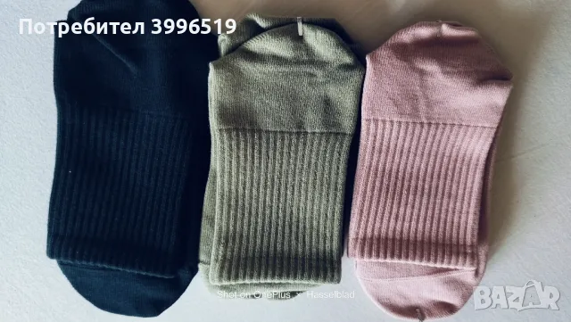 Противохлъзгащи чорапи за йога, пилатес, танци, снимка 3 - Йога - 49540414