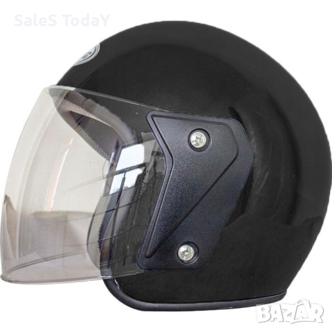 Каска за мотор с визьор, 5 цвята, универсален размер, снимка 4 - Аксесоари и консумативи - 44823745