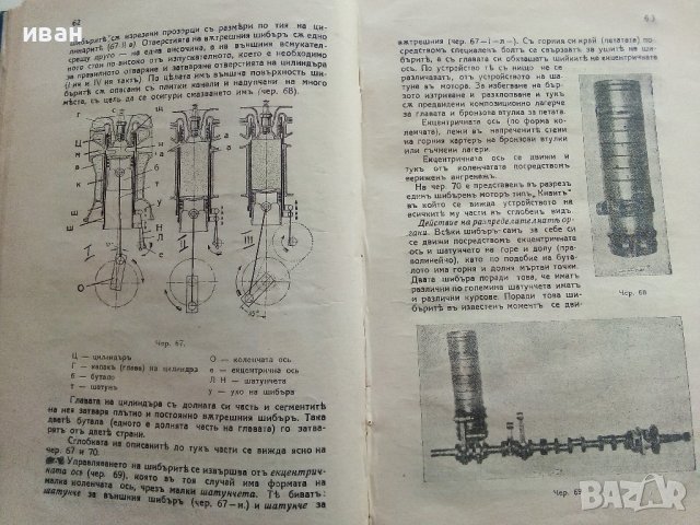 Пълен курс за изучаване на Автомобила/част 1 Мотор - Табаков и Каравелов - 1932г. , снимка 5 - Специализирана литература - 40919906