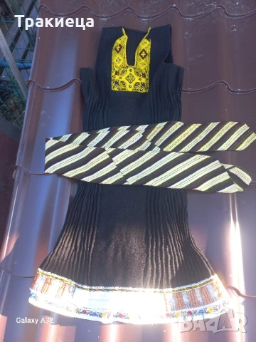 СТАР ЕЛХОВСКИ СУКМАН И ПОЯС НОСИЯ, снимка 4 - Антикварни и старинни предмети - 51242361