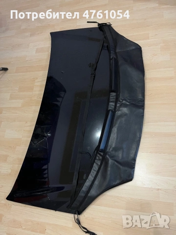 кожен протектор за капак/хонда сивик 7/ honda civic 7