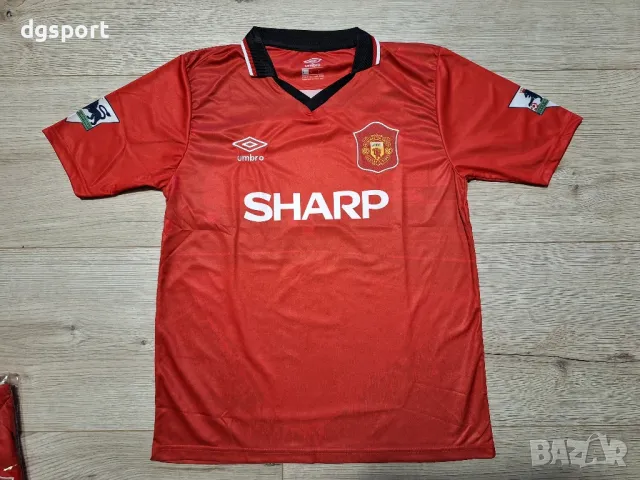 Футболна фланелка на Ерик Кантона Манчестър Юнайтед ретро модел 94/95!!!, снимка 2 - Футбол - 48877417