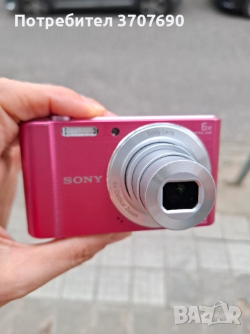 Компактен дигитален фотоапарат SONY Cybershot W810, снимка 9 - Фотоапарати - 52580289