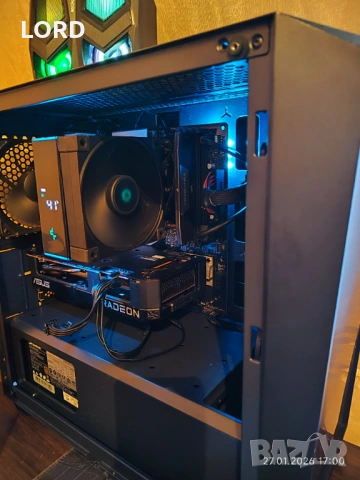 Геймърски Ryzen 7 7800X3D, RX 7600 8GB, RAM 16GB DDR5 6000, SSD 1TB NVME - Гаранция!, снимка 7 - Геймърски - 53248178