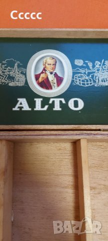 Кутия  от  дърво  ALTO , снимка 1