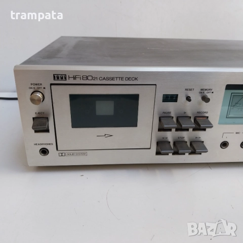 НАЙ ДОБРАТА ОФЕРТА Касетен дек ITT hifi 8021, снимка 2 - Декове - 52627916