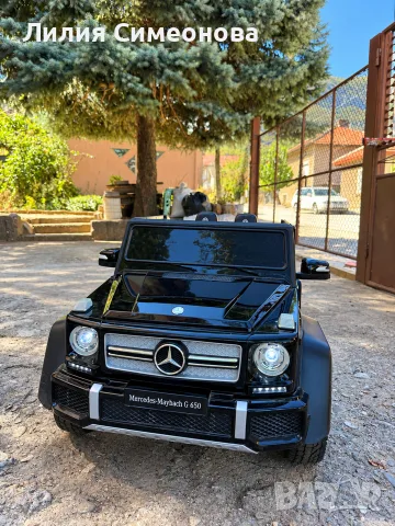 Mercedes Maybach G650, детски акумулаторен джип 12V