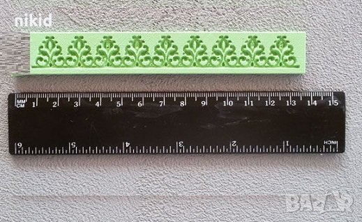 кант от мини орнаменти борд декор силиконов молд форма