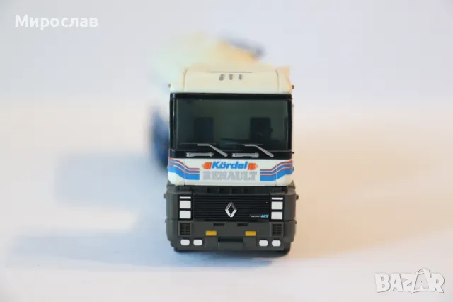 ALBEDO H0 1/87 RENAULT MAGNUМ ЦИМЕНОВОЗ КАМИОН МОДЕЛ ТИР, снимка 5 - Колекции - 50124611