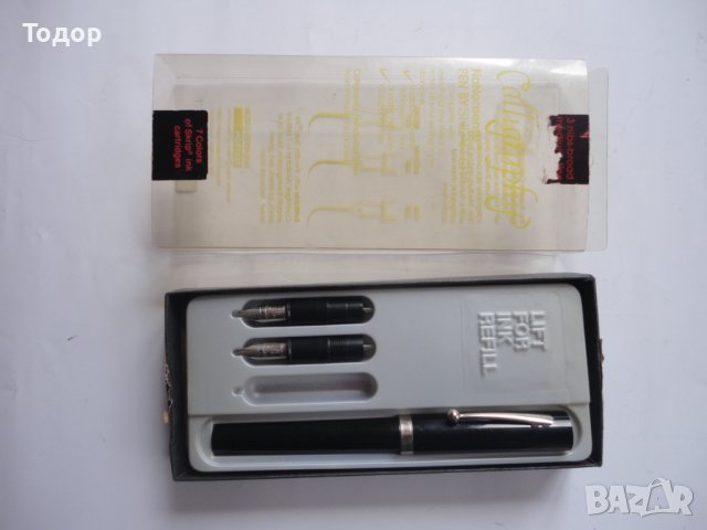 Писалка Sheafer USA калиграфски комплект в кутия , снимка 8 - Ученически пособия, канцеларски материали - 40402620