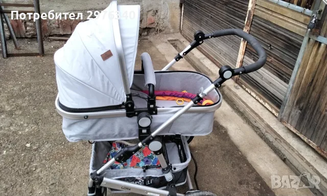 Детска количка LORA LORELI, снимка 3 - Детски колички - 55905173