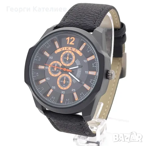 Елегантен мъжки часовник с голям корпус Код на продукта:B-01-106, снимка 3 - Мъжки - 48126074