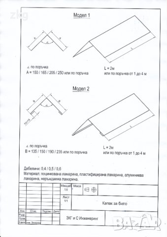 Покривна поцинкована ламарина TR20x295-885 в София, снимка 15 - Строителни материали - 41493605