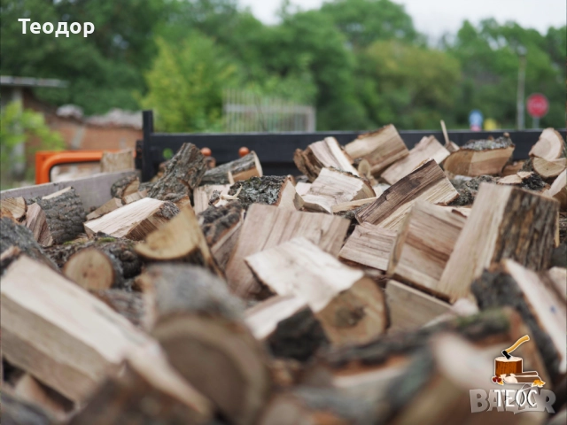 Сухи дърва – 120 лв/кубик, снимка 5 - Дърва за огрев - 52435956