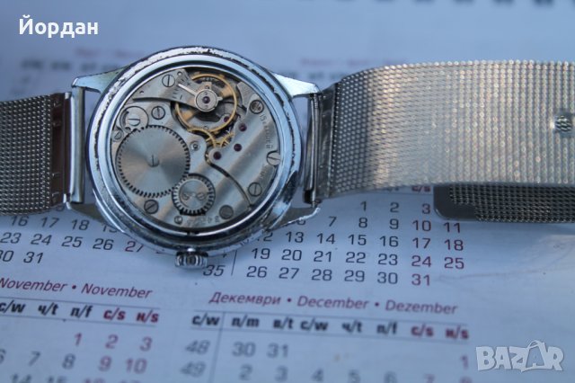 СССР часовник ''ЗИМ'' 15 камъка, снимка 8 - Антикварни и старинни предмети - 41397129