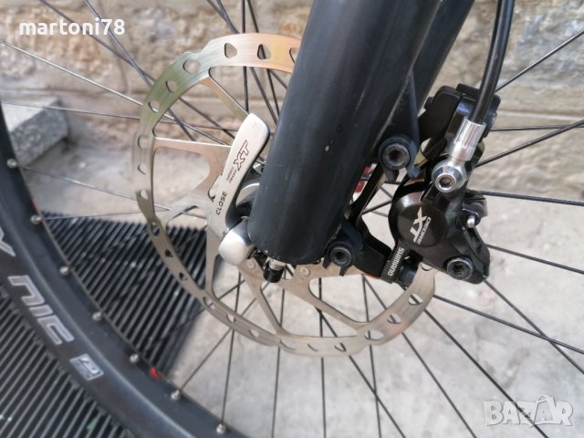 Алуминиев планински велосипед GHOST 26" с хидравлични дискови спирачки мекица, снимка 8 - Велосипеди - 40892569