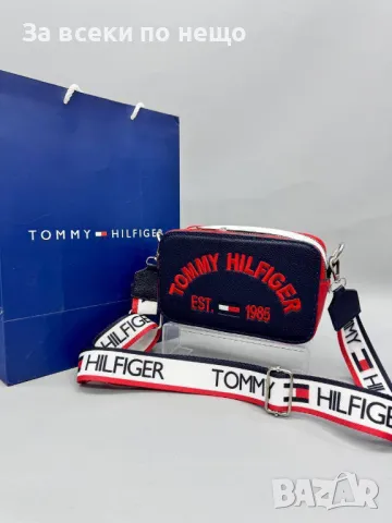 Дамска чанта с дълга дръжка за през рамо Tommy Hilfiger - Налични различни цветове Код D1351, снимка 6 - Чанти - 47975068
