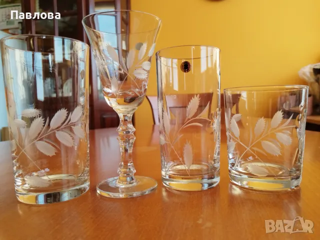 Кристални чаши , снимка 8 - Чаши - 46711853