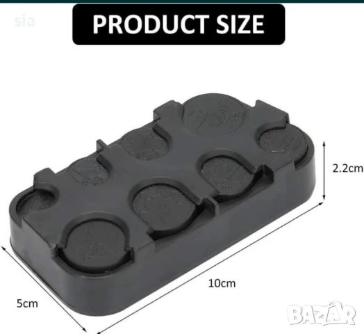 Монетник за кола за евро, снимка 3 - Аксесоари и консумативи - 47963275