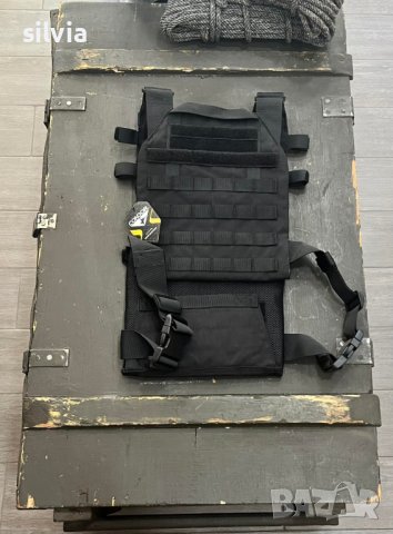 Тактическа жилетка (тип plate carrier), снимка 2 - Екипировка - 41442091