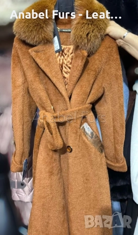 Дамски палта от естествена кожа, снимка 14 - Палта, манта - 51609085