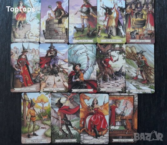 Очарователни таро и оракул карти: Everyday Witch Tarot & Oracle & Angels and Ancestors Oracle, снимка 5 - Карти за игра - 34296920