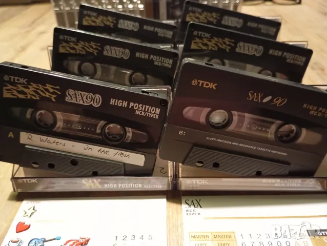 TDK SA X90 SAX sa-x хромни аудио касети