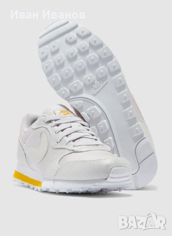 маратонки  Nike MD RUNNER 2 White Grey  номер 43,5-44, снимка 3 - Маратонки - 40282153