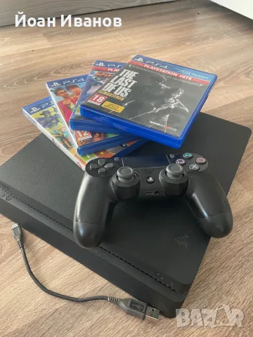 PlayStation 4 SLIM 1TB, снимка 2 - PlayStation конзоли - 55953411