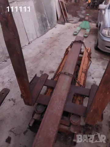 Електрокарна мачта 4,5м.  височина на повдигане  с вилици Дължина 95см., снимка 8 - Други машини и части - 48421796