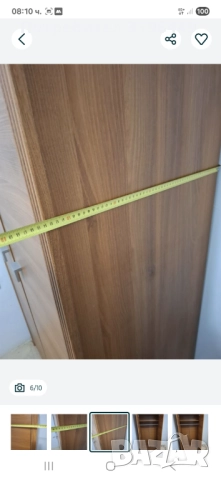 Двукрилен гардероб , снимка 5 - Гардероби - 51627437