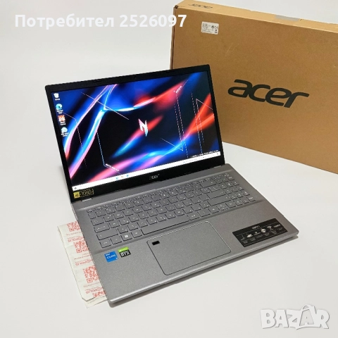 Acer Aspire 5/i5-1240p 16x4,40GHz/RTX 2050/16GB RAM/512GB NVMe