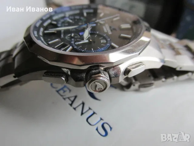 CASIO OCW-S2400 OCEANUS MANTA TITANIUM MULTI BAND 6 10 BAR MADE IN JAPAN, снимка 8 - Мъжки - 56271943