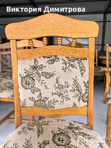 Комплект от 6 трапезни стола , снимка 6 - Столове - 50335075