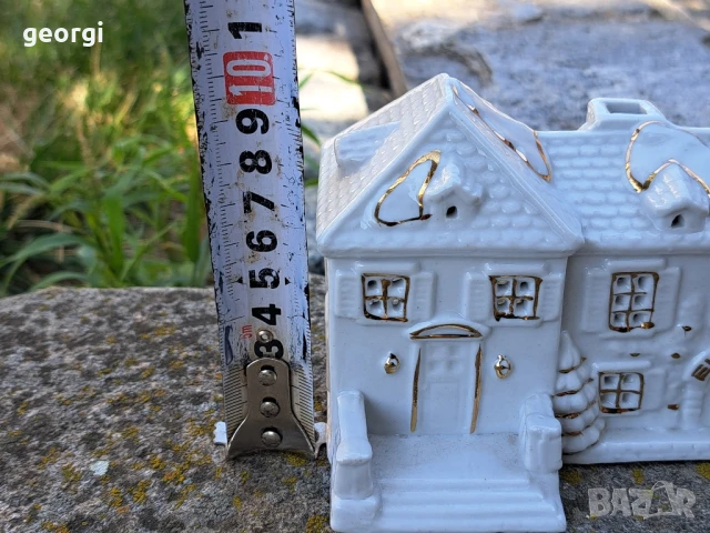 порцеланова къщичка свещник , снимка 9 - Декорация за дома - 51306879