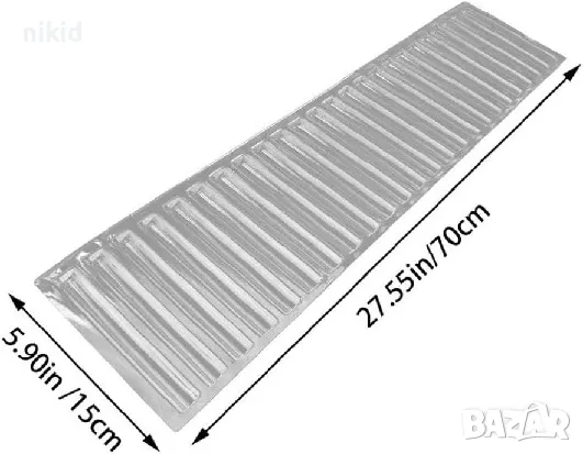 3D дълги черти  ленти оригами стенсил форма шаблон подложка с релеф отпечатък за торта шоколад, снимка 5 - Форми - 49788513