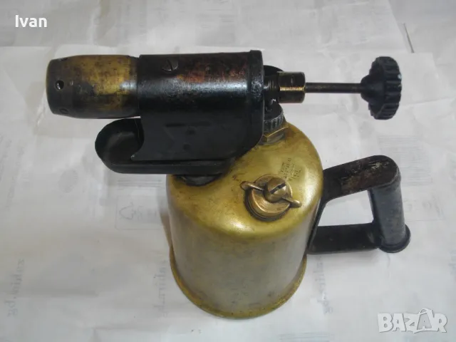 БЪЛГАРСКА БЕНЗИНОВА ГОРЕЛКА ТИП ЛАМПА 1994г. ОТЛИЧНО СЪСТОЯНИЕ 1L ХРОМ СИЛИСТРА ПОЧТИ НОВА, снимка 2 - Други инструменти - 48235220