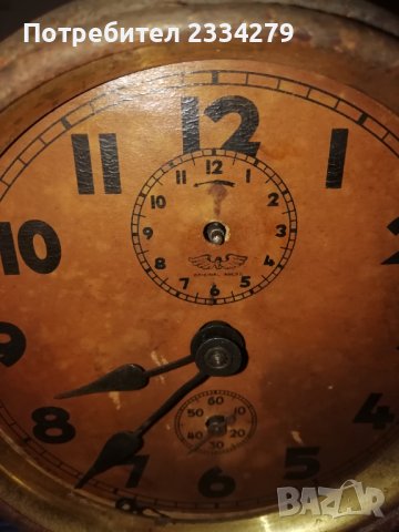 Стар  часовник будилник, снимка 8 - Антикварни и старинни предмети - 44259339
