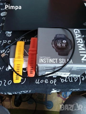 Garmin instinct solar часовник , снимка 2 - Мъжки - 53072200