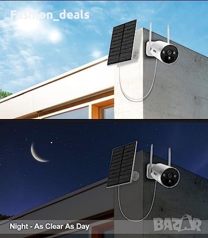 Нова Безжична система охранителни камери слънчеви батерии Рекордер, снимка 2 - Други - 41926988