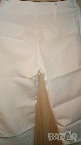 Дамски панталон в бяло, снимка 6 - Панталони - 41669766